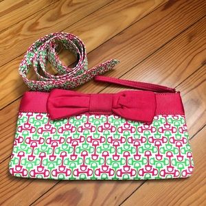 Vineyard Vines clutch and belt set